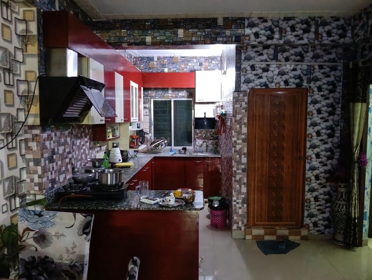 Kitchen, bumba-damani-enclave 3 Bedroom 1360 Sq.Ft. Apartment In Ganganagar Kolkata 10275691