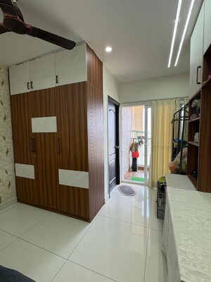 Building Lobby in 3 BHK Apartment at Shriram Blue, Kr Puram – for Rent