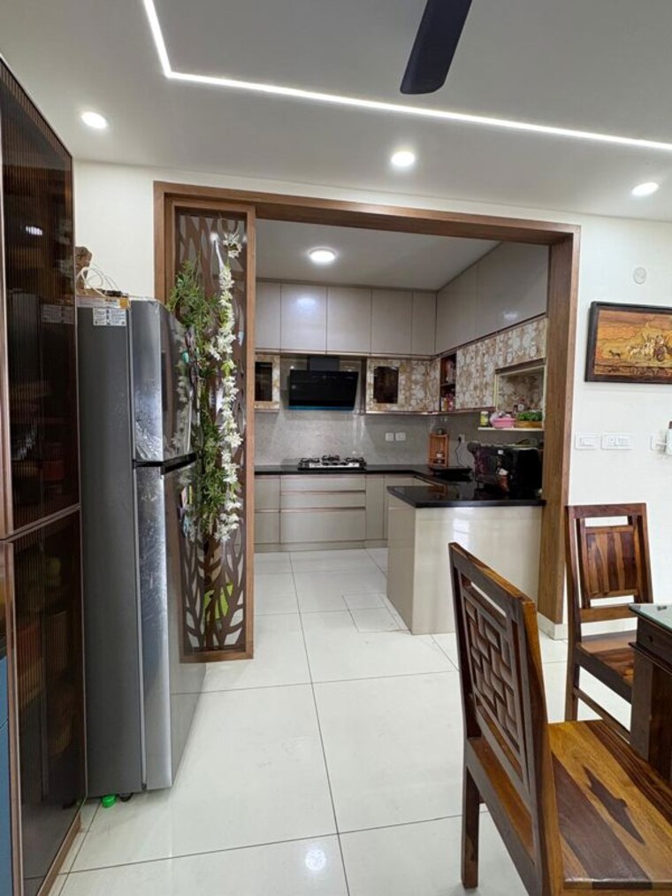 Kitchen, shriram-blue 3 Bedroom 1650 Sq.Ft. Apartment In Kr Puram Bangalore 10275822