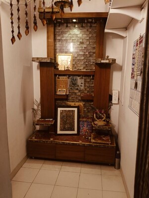 Living Room in 4 BHK Apartment at Dhakoli – for Sale