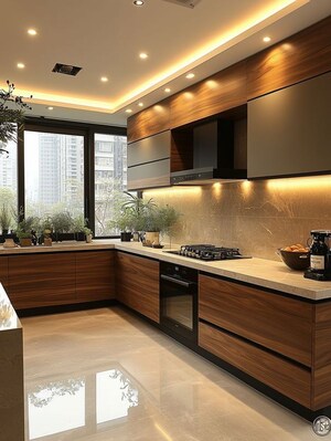 Kitchen in 3 BHK Villa at Bidadi – for Sale