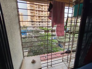 Balcony in 1 BHK Apartment at Swapna Nagari CHS Kalyan, Kalyan West – for Sale