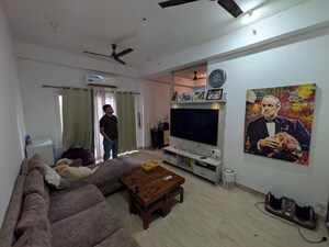Living Room in 3 BHK Apartment at Panchsheel Pratistha, Sector 75 – for Rent