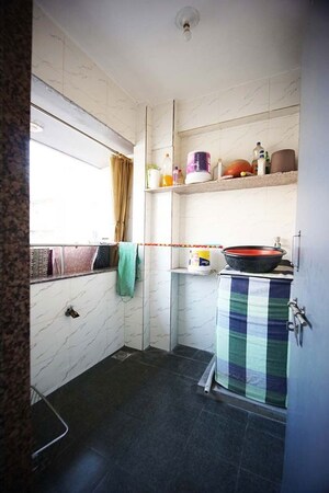 Kitchen in 3 BHK Apartment at Nana Chiloda – for Sale