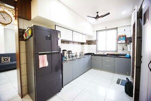 Kitchen in 3 BHK Apartment at Nana Chiloda – for Sale