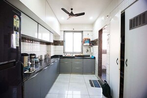 Kitchen in 3 BHK Apartment at Nana Chiloda – for Sale