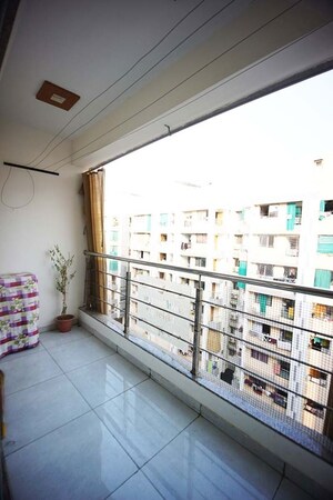 Balcony in 3 BHK Apartment at Nana Chiloda – for Sale