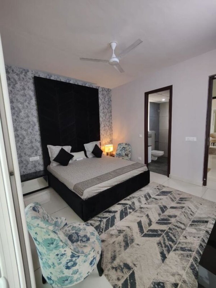Bedroom, hermitage-centralis 3 Bedroom 1750 Sq.Ft. Apartment In Vip Road Zirakpur 10275950