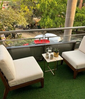 Balcony in  Pg at South City 1 – for Rent