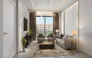 Living Room in 2 BHK Builder Floor at Signature Global City 81, Sector 81 – for Sale