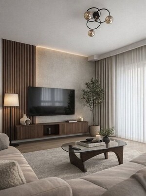 Living Room in 4 BHK Villa at Bidadi – for Sale