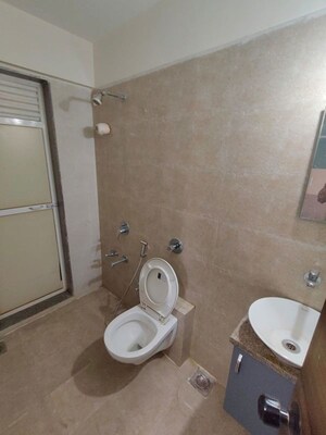 Bathroom in 2 BHK Apartment at JVM Veda, Kasarvadavali – for Rent