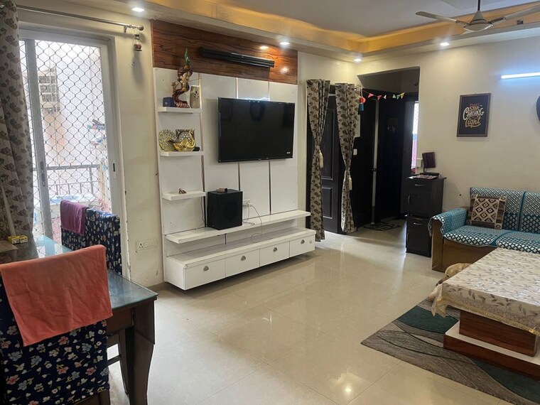 Living Room, shyam-bankey-bihari-sharnam 2 Bedroom 1231 Sq.Ft. Apartment In Raj Nagar Extension Ghaziabad 10276087
