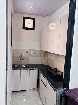 Kitchen in 1 RK Builder Floor at Ameya One, Sector 42 – for Rent