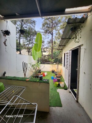 Balcony in 3.5 BHK Villa at Clover Court, Bund Garden Road – for Rent