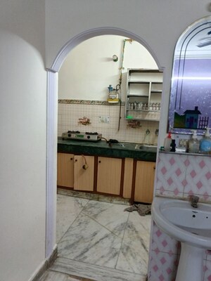 Bathroom in 2 BHK Builder Floor at Govindpuri – for Rent