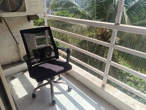 Balcony in 1 BHK Apartment at Ani Anu Sri Balaji Enclave, Malad West – for Rent