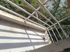 Balcony in 1 BHK Apartment at Ani Anu Sri Balaji Enclave, Malad West – for Rent