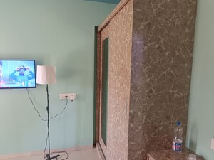 Bathroom in 1 BHK Apartment at Ani Anu Sri Balaji Enclave, Malad West – for Rent