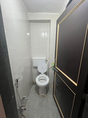 Bathroom in 1 BHK Apartment at Jagrut CHS, Gokhalenagar – for Rent