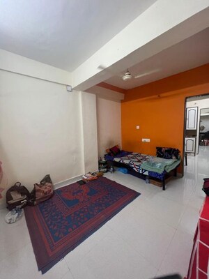 Living Room in 1 BHK Apartment at Jagrut CHS, Gokhalenagar – for Rent