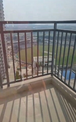Balcony in 3 BHK Apartment at Eldeco Live By The Greens, Sector 150 – for Rent