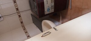 Bathroom in 2 BHK Apartment at Shreeji Paradise, Aundh – for Rent