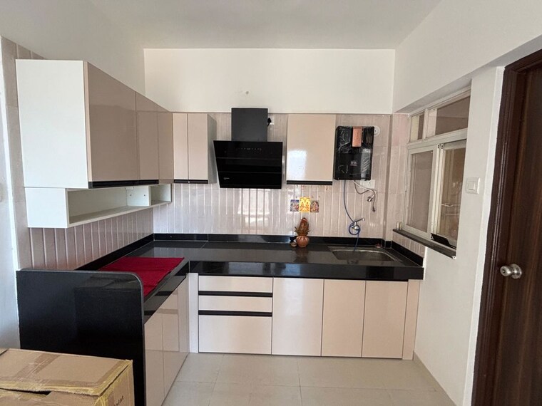 Kitchen, ganga-fernhill 2 Bedroom 747 Sq.Ft. Apartment In Undri Pune 10276417