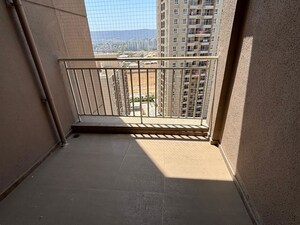 Balcony in 2 BHK Apartment at Ganga Fernhill, Undri – for Rent