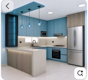 Kitchen in 3.5 BHK Villa at Bidadi – for Sale