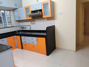Kitchen in 2 BHK Apartment at Harsh Vihar, Aundh – for Rent