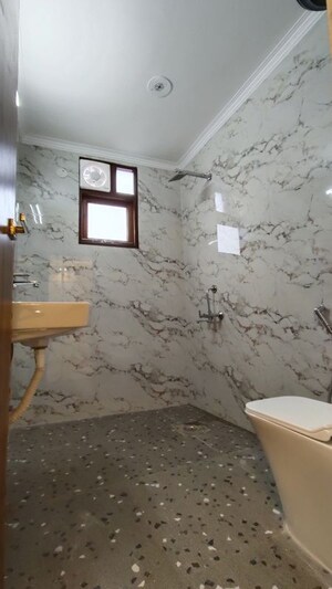 Bathroom in 2 BHK Builder Floor at Saket – for Rent