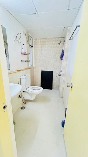 Bathroom in 3 BHK Apartment at Jaypee Green Kosmos Phase II, Sector 134 – for Rent