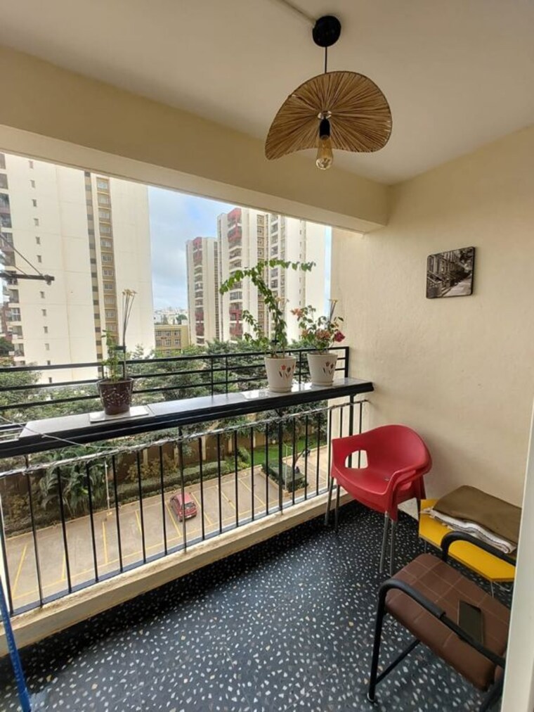 Balcony, mjr-clique-hydra 2 Bedroom 1200 Sq.Ft. Apartment In Electronic City Phase I Bangalore 10276538
