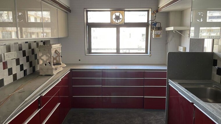 Kitchen, maker-tower 3 Bedroom 1800 Sq.Ft. Apartment In Cuffe Parade Mumbai 10276542