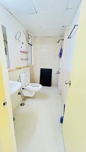 Bathroom in 2 BHK Apartment at Jaypee Green Garden Isles II, Sector 133 – for Rent