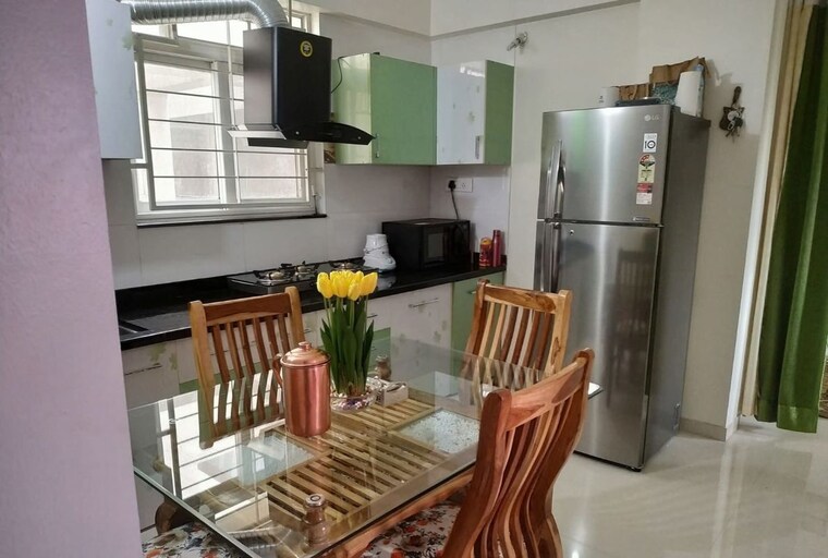 Kitchen, ganga-arcadia 2 Bedroom 810 Sq.Ft. Apartment In Kharadi Pune 10276608