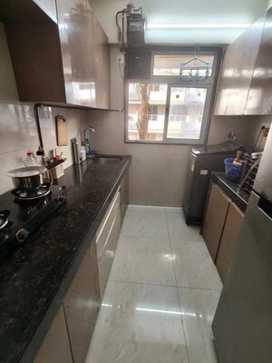 Kitchen in 1 BHK Apartment at Veena Senterio, Chembur – for Rent