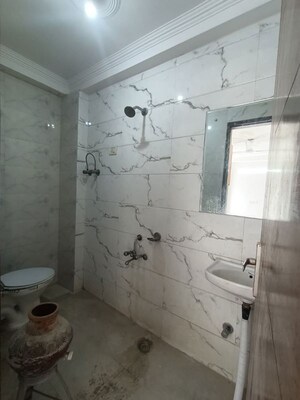 Bathroom in 1 RK Builder Floor at Saket – for Rent