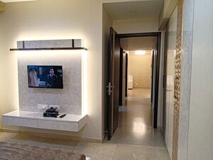 Living Room in 2 BHK Apartment at Castle Rock, Powai – for Rent