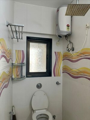 Bathroom in 1.5 BHK Apartment at Ankur Building, Malad West – for Rent