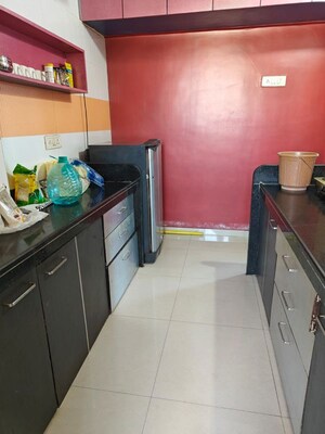 Kitchen in 1.5 BHK Apartment at Ankur Building, Malad West – for Rent