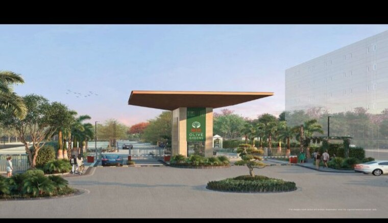 Exterior View, m2k-olive-greens 3.5 Bedroom 1578 Sq.Ft. Builder Floor In Sector 104 Gurgaon 10276777