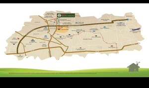 3.5 BHK Builder Floor – Map Location View at M2K Olive Greens, Sector 104 - for Sale