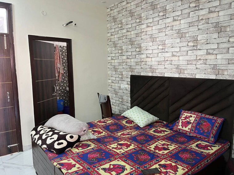 Bedroom, maya-garden-city 3 Bedroom 1500 Sq.Ft. Apartment In Lohgarh Zirakpur 10276782