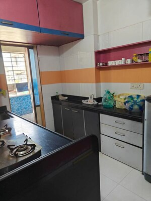 Kitchen in 1.5 BHK Apartment at Ankur Building, Malad West – for Rent