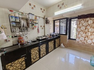 Kitchen in 1 BHK Apartment at Himgiri Lokupvan Phase II CHS Ltd, Vasant Vihar – for Rent