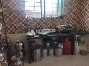 Kitchen in 1 RK Apartment at Warje – for Rent