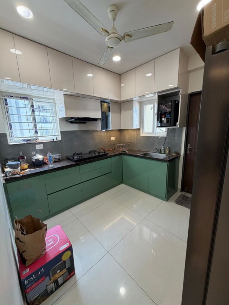 Kitchen, my-home-tridasa 2.5 Bedroom 1505 Sq.Ft. Apartment In Tellapur Hyderabad 9897568