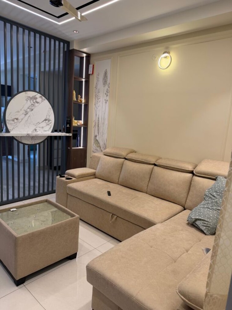 Living Room, my-home-tridasa 2.5 Bedroom 1505 Sq.Ft. Apartment In Tellapur Hyderabad 9897568